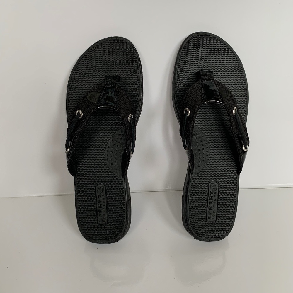 Sperry Top-Sider Seafish Thong Slip On Sandal Sz 8
